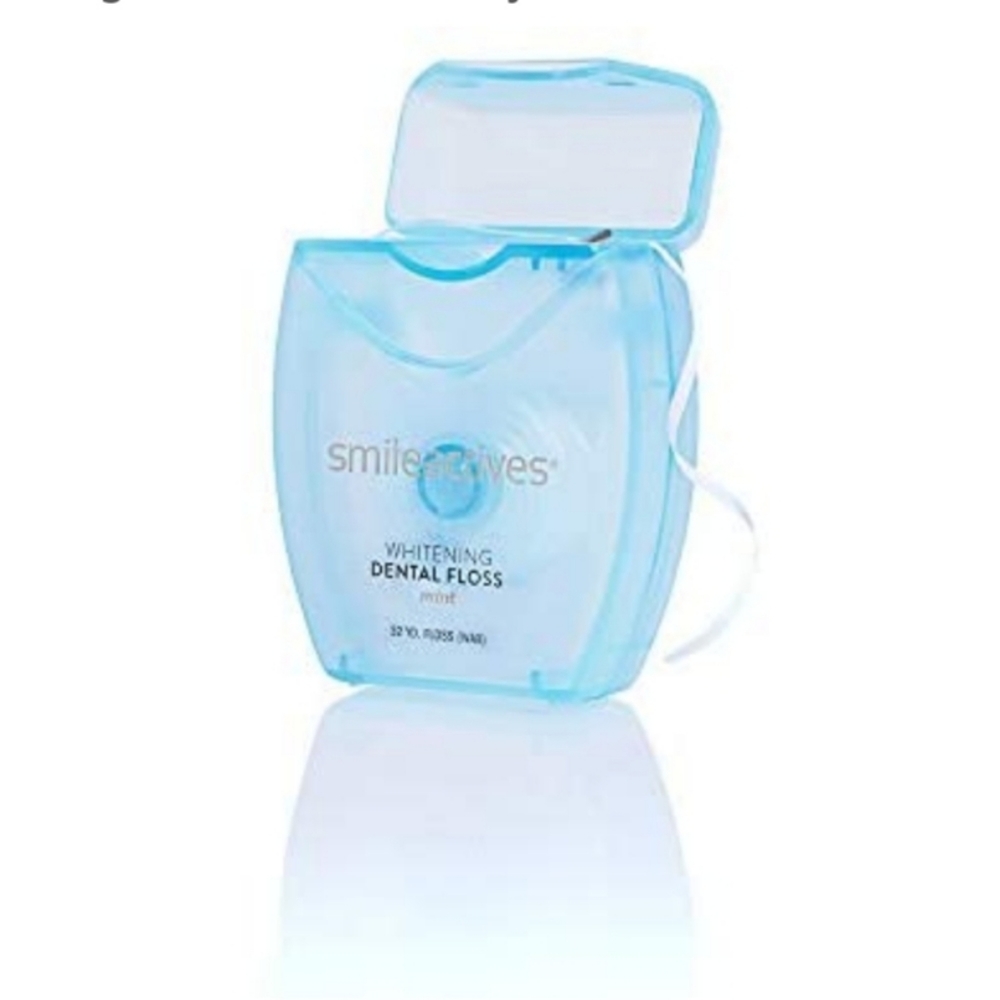 New Smileactives Whitening Dental Floss